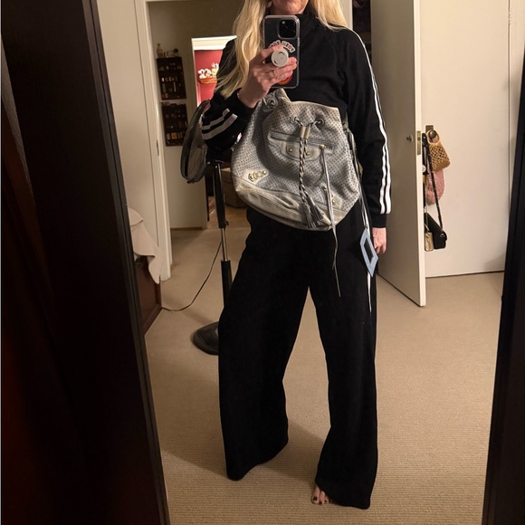 Balenciaga Pale Blue Arena Cross Pampille Bag - Picture 15 of 15